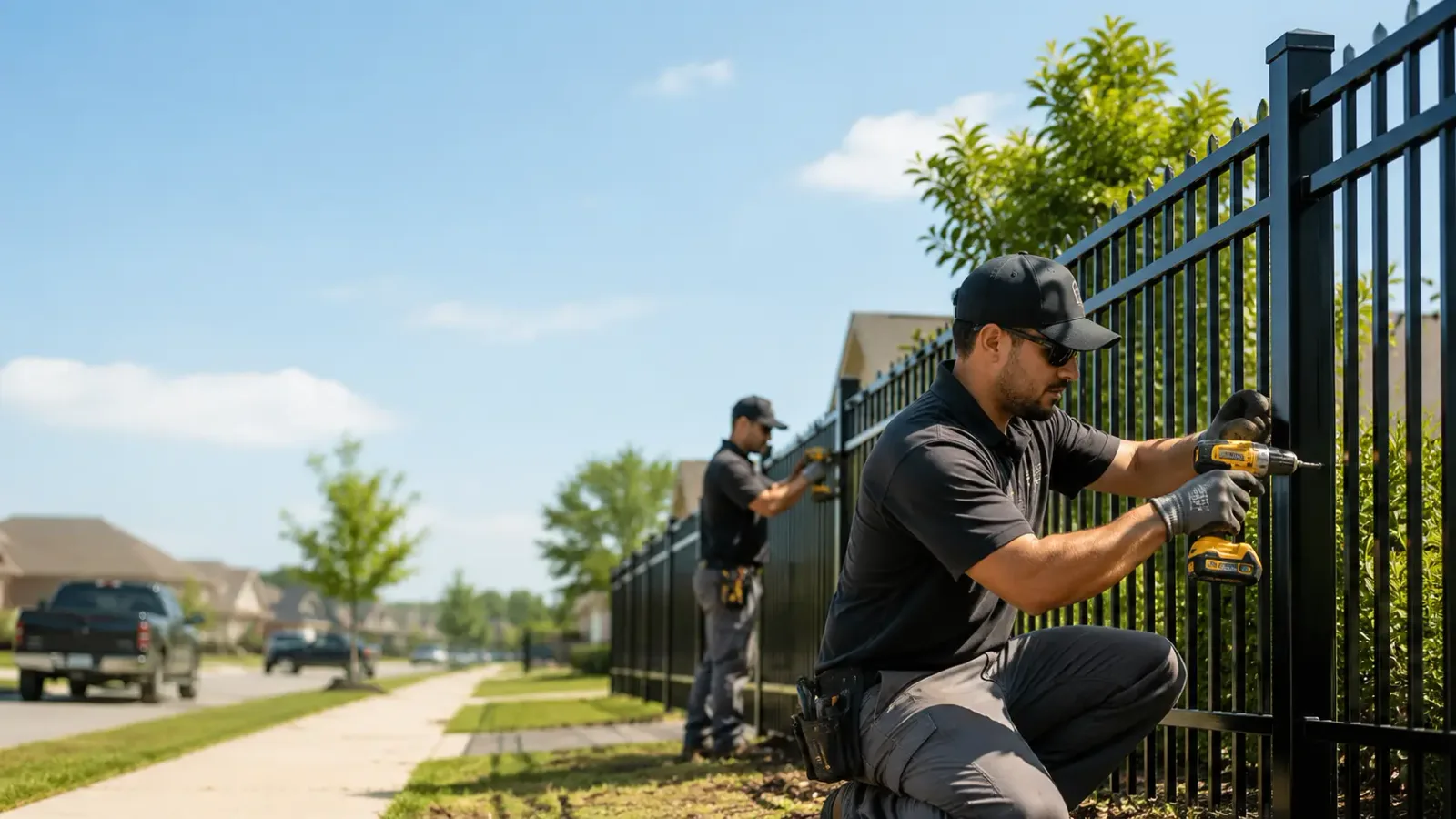 Metal Fence Installation in Fayetteville, NC